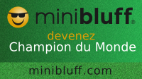 Frederic joue au Minibluff